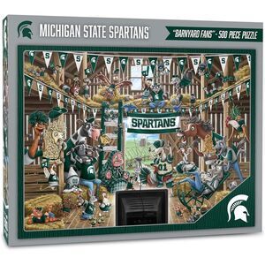 NCAA Michigan State Spartans Barnyard Fans Puzzle - 500 Piece